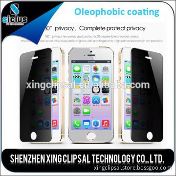 2015 sample available anti-glare privacy Screen Protector Tempered Glass For Iphone5